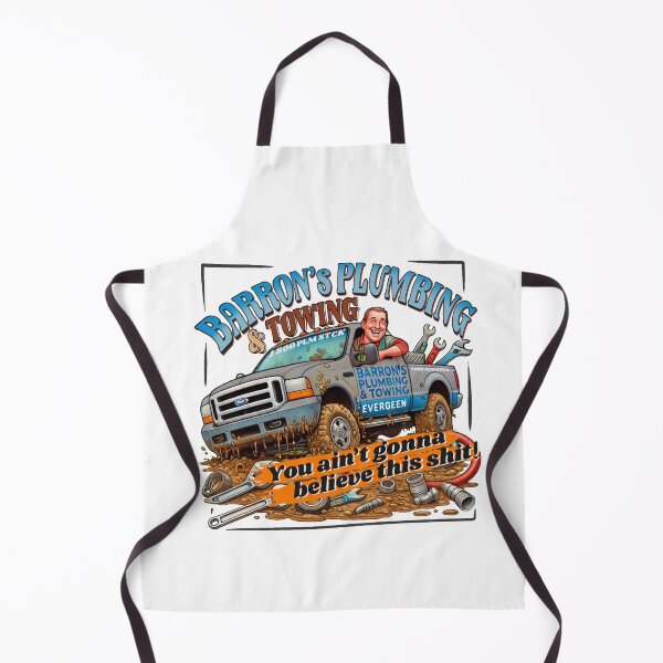 Item preview, Barrons plumbing and towing designed and sold by Michael Garber.