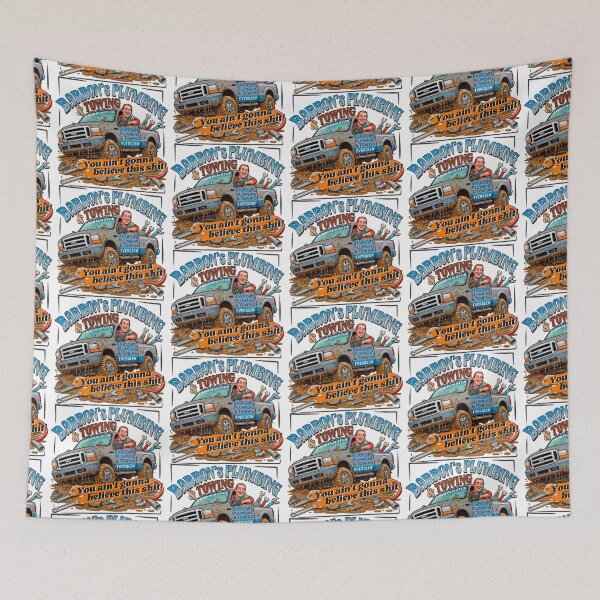 Item preview, Barrons plumbing and towing designed and sold by Michael Garber.