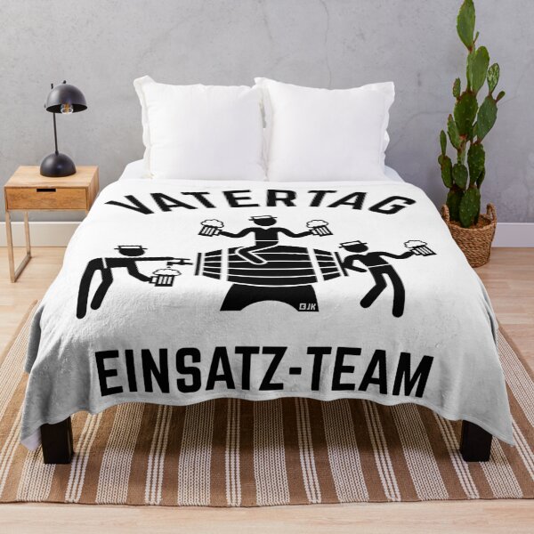Artikelvorschau, Vatertag Einsatz-Team (Bier / Bierfass / Black) entworfen und verkauft von Roderix.