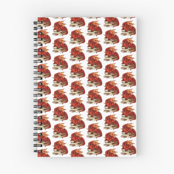 Item preview, Red Dragon And Books designed and sold by TheAnimalZ00.