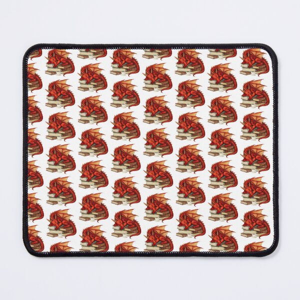 Item preview, Red Dragon And Books designed and sold by TheAnimalZ00.