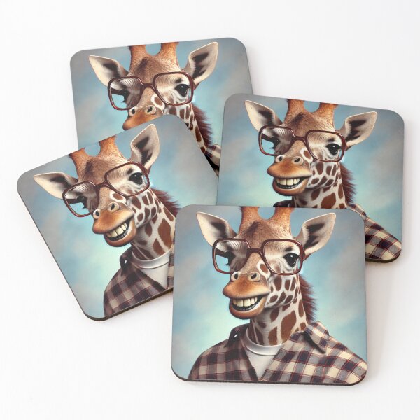 Item preview, 80's Yearbook: Nerd Giraffe v2 designed and sold by iMIGHTwearTHAT.