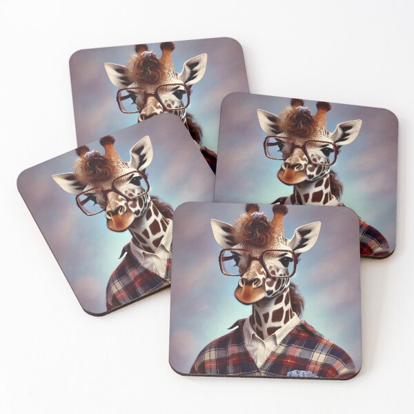 Item preview, 80's Yearbook: Nerd Giraffe v3 designed and sold by iMIGHTwearTHAT.
