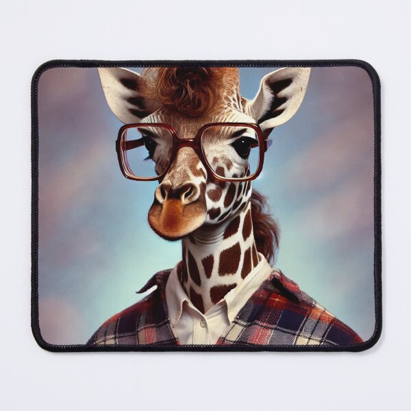 Item preview, 80's Yearbook: Nerd Giraffe v3 designed and sold by iMIGHTwearTHAT.
