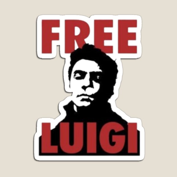 Item preview, Free Luigi Mangione – Justice & Freedom Movement designed and sold by NiobesSkein.