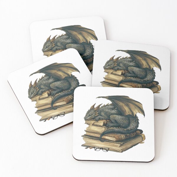 Item preview, Green Dragon And Books designed and sold by TheAnimalZ00.