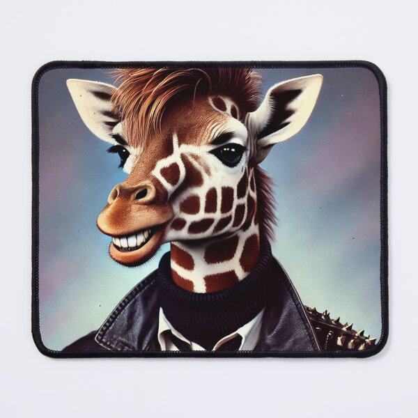 Item preview, 80's Yearbook: New Wave Giraffe v2 designed and sold by iMIGHTwearTHAT.