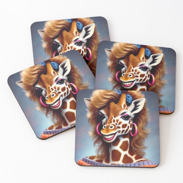 Item preview, 80's Yearbook: Popular Girl Giraffe v2 designed and sold by iMIGHTwearTHAT.
