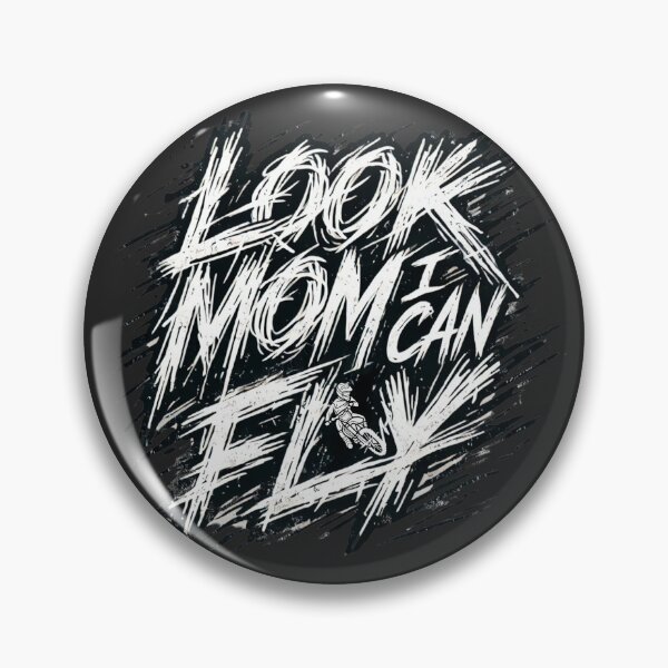 Item preview, Look Mom, I Can Fly – Extreme Sports Sarcastic Design designed and sold by Aredbox.