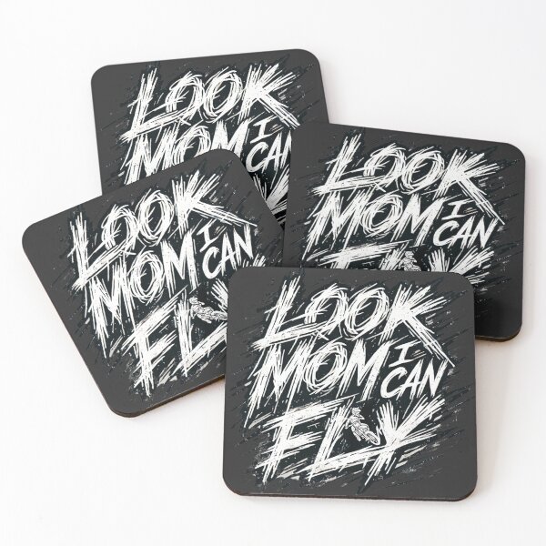 Item preview, Look Mom, I Can Fly – Extreme Sports Sarcastic Design designed and sold by Aredbox.