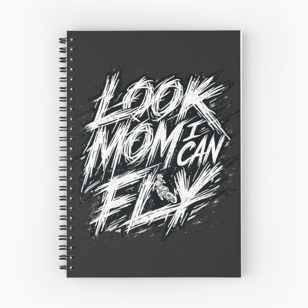 Item preview, Look Mom, I Can Fly – Extreme Sports Sarcastic Design designed and sold by Aredbox.