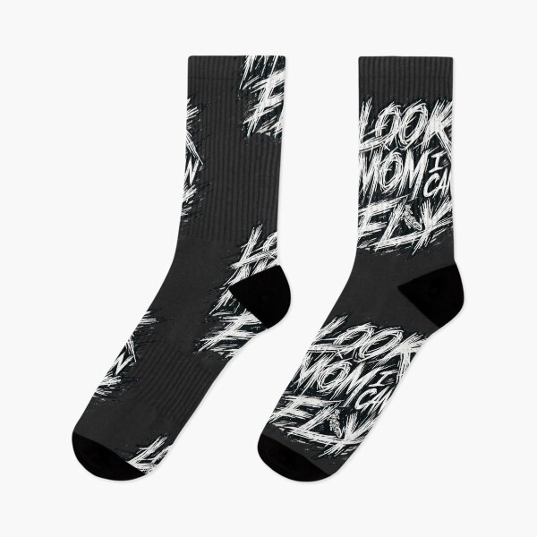 Item preview, Look Mom, I Can Fly – Extreme Sports Sarcastic Design designed and sold by Aredbox.