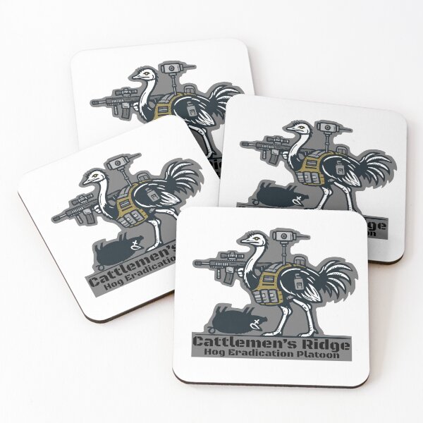 Item preview, Cattlemen’s Ridge hog eradication platoon designed and sold by Michael Garber.