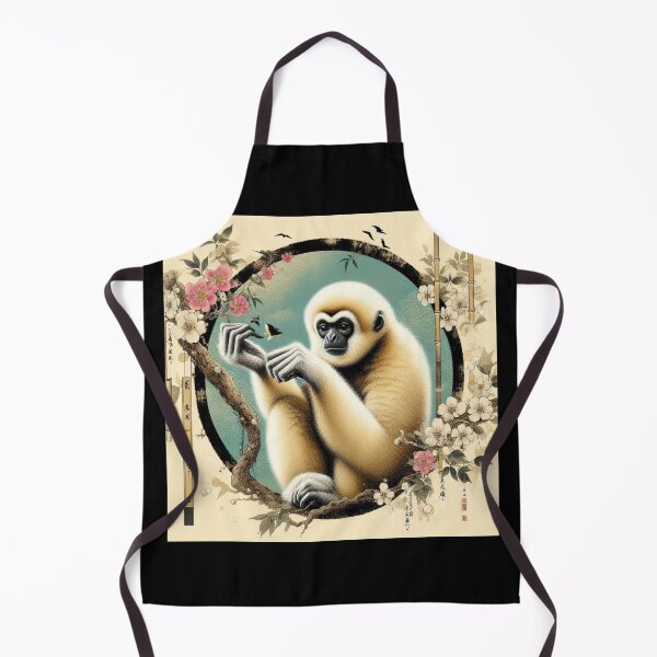 Item preview, White-handed gibbon designed and sold by EuropeanPrints.