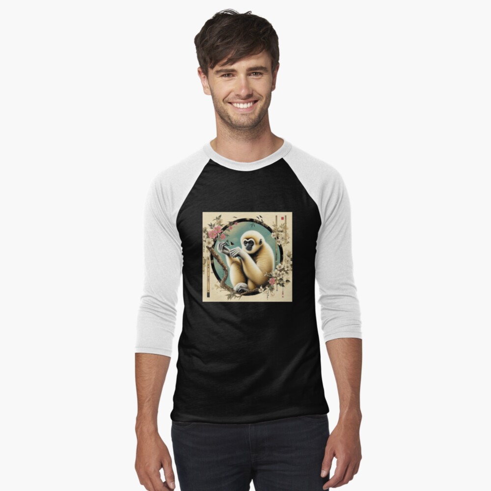 Item preview, Baseball ¾ Sleeve T-Shirt designed and sold by EuropeanPrints.