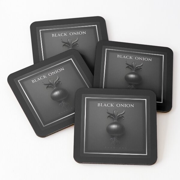 Item preview, the black onion, onion logo artwork, dark onion, deep designed and sold by silent-violin.