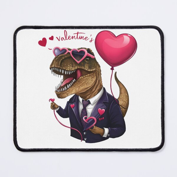 Item preview, T-Rex Valentine Dinosaur Valentines designed and sold by I-wanna-T-shirt.