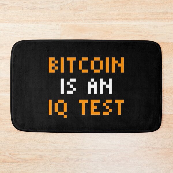 Item preview, Bitcoin is an IQ Test designed and sold by CyberRex.