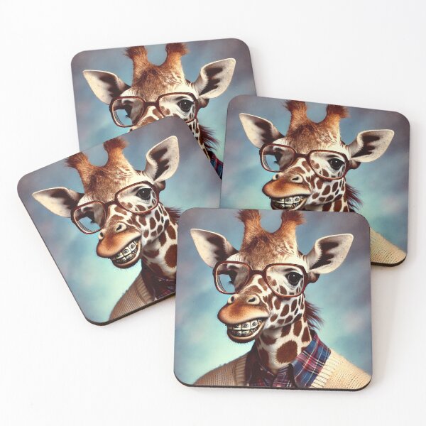 Item preview, 80's Yearbook: Socially Awkward Giraffe v2 designed and sold by iMIGHTwearTHAT.