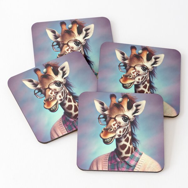 Item preview, 80's Yearbook: Socially Awkward Giraffe v3 designed and sold by iMIGHTwearTHAT.