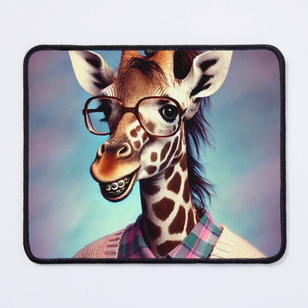 Item preview, 80's Yearbook: Socially Awkward Giraffe v3 designed and sold by iMIGHTwearTHAT.