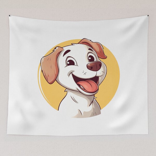 Item preview, Happy Dog graphic designed and sold by StonegateArt.