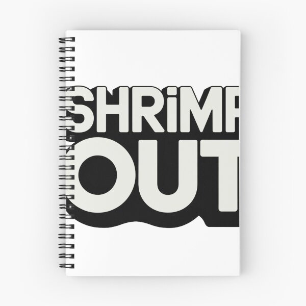 Item preview, Modern Shrimp Out Typography designed and sold by Martial-Art-23.