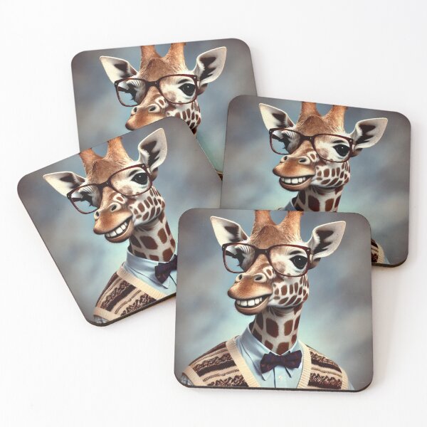 Item preview, 90's Yearbook: Nerd Giraffe v2 designed and sold by iMIGHTwearTHAT.