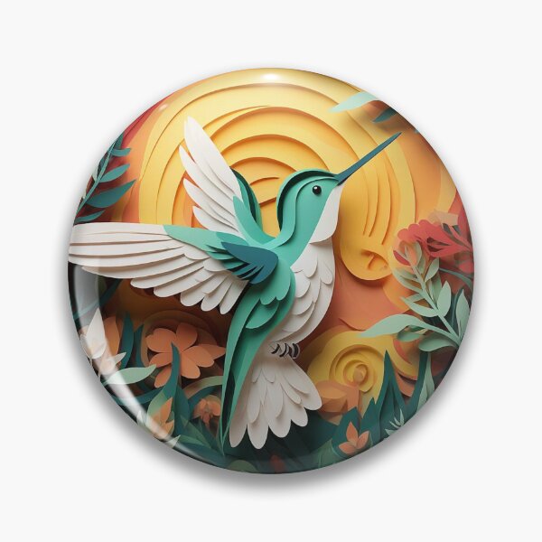 Item preview, Hummingbird's Garden designed and sold by tiltshiftearth.