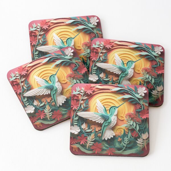 Item preview, Hummingbird's Garden designed and sold by tiltshiftearth.