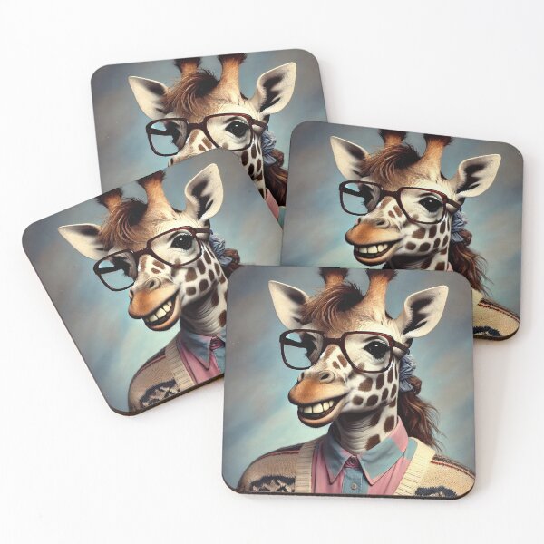 Item preview, 90's Yearbook: Nerd Giraffe v3 designed and sold by iMIGHTwearTHAT.