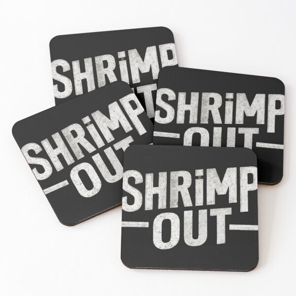 Item preview, Retro Shrimp Out Design designed and sold by Martial-Art-23.