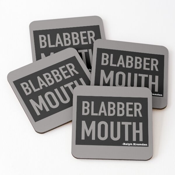 Item preview, Blabbermouth Honeymooners Quote designed and sold by reillysgal.