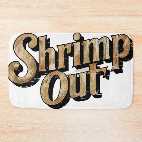 Item preview, Retro Shrimp Out Typo designed and sold by Martial-Art-23.
