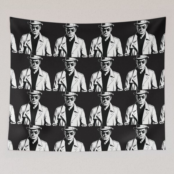 Item preview, Noir Detective in Shadows designed and sold by Wiredart.