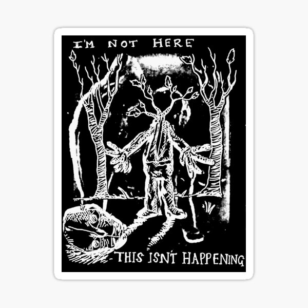 Item preview, How to Disappear Completely - Tree Man - Illustrated lyrics  - Inverted designed and sold by bangart.