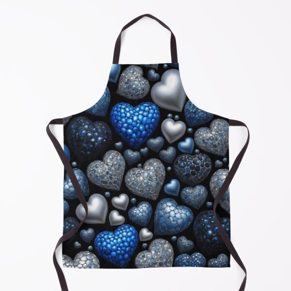 Item preview, Heartpattern blue designed and sold by PandorasWelt.