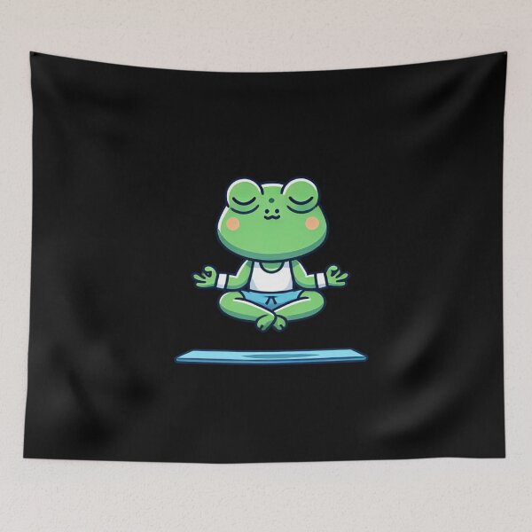 Item preview, Zen Frog - Meditation and Calm! designed and sold by ATOTI.