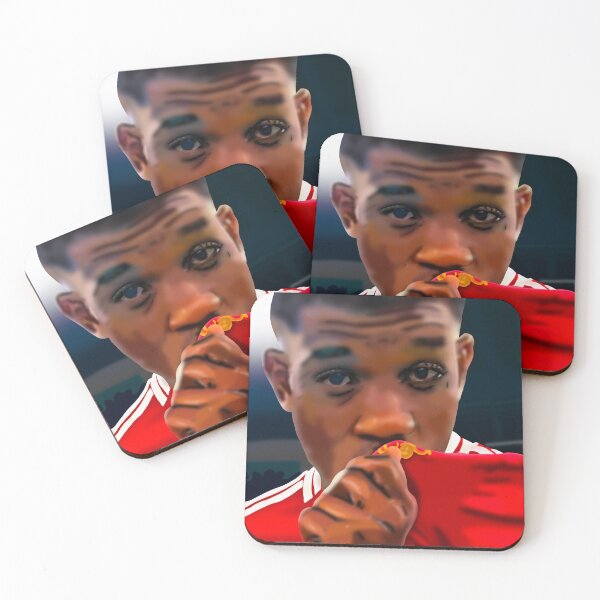 Item preview, Amad Diallo Kissing the Badge – Manchester United designed and sold by GrizzlyCollective.