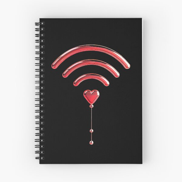 Item preview, Love Signal – Heart-Shaped Wireless Connection for Valentine’s Day designed and sold by EmiBarDesign.