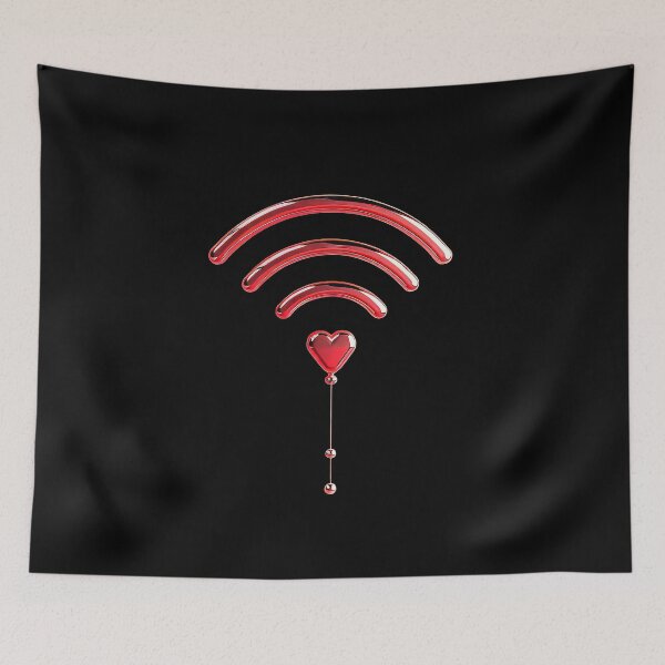 Item preview, Love Signal – Heart-Shaped Wireless Connection for Valentine’s Day designed and sold by EmiBarDesign.