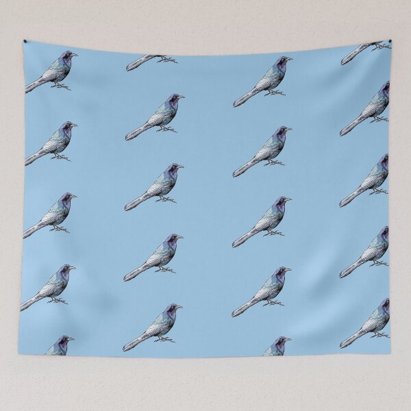 Item preview, Boat-tailed Grackle Black Alternate Design  designed and sold by designsasstultd.