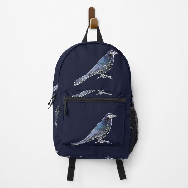 Item preview, Boat-tailed Grackle White Alternate Design designed and sold by designsasstultd.