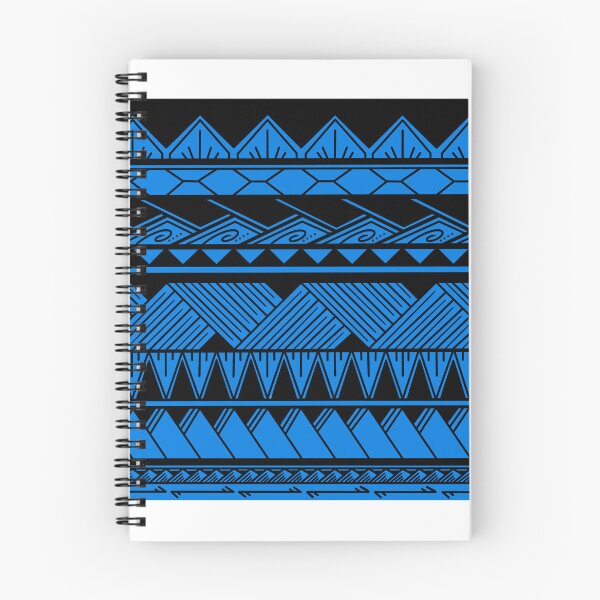 Item preview, Black and Cyan Tribal Pattern designed and sold by Steeb757.