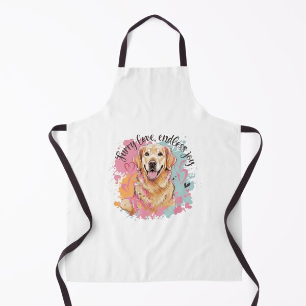 Item preview, Furry Love, Endless Joy Golden Retriever designed and sold by Kollob.