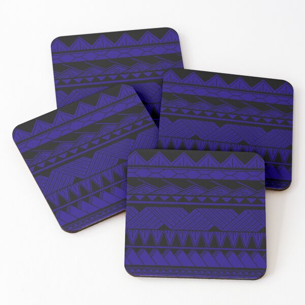 Item preview, Black and Indigo Tribal Pattern designed and sold by Steeb757.