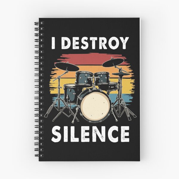 Item preview, Drummer I Destroy Silence Drum designed and sold by Blok45.