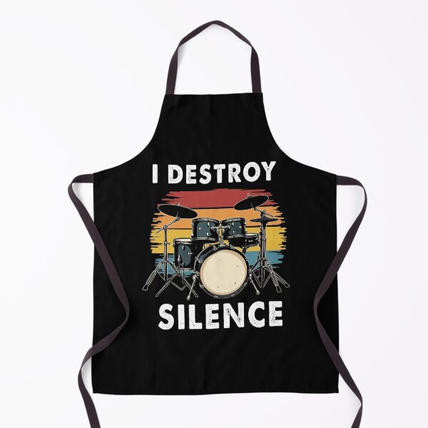 Item preview, Drummer I Destroy Silence Drum designed and sold by Blok45.