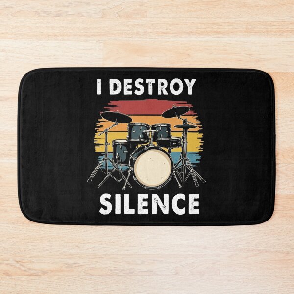 Item preview, Drummer I Destroy Silence Drum designed and sold by Blok45.