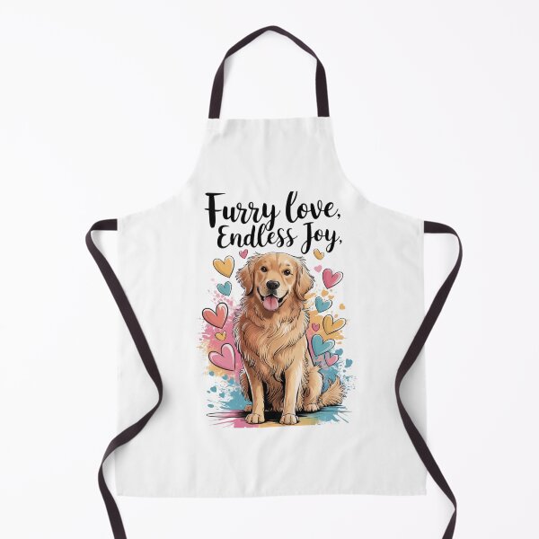 Item preview, Furry Love, Endless Joy Golden Retriever designed and sold by Kollob.